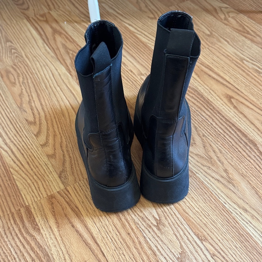 Zara Platform Chelsea Boots - Picture 3 of 7